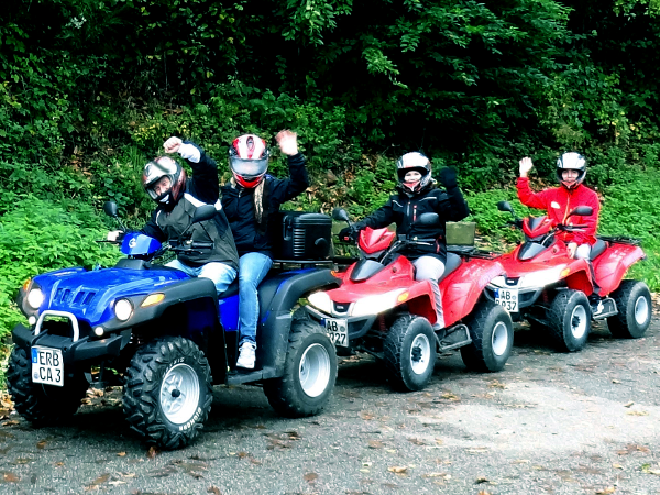 Events mit Jeeps, Quads & Segways