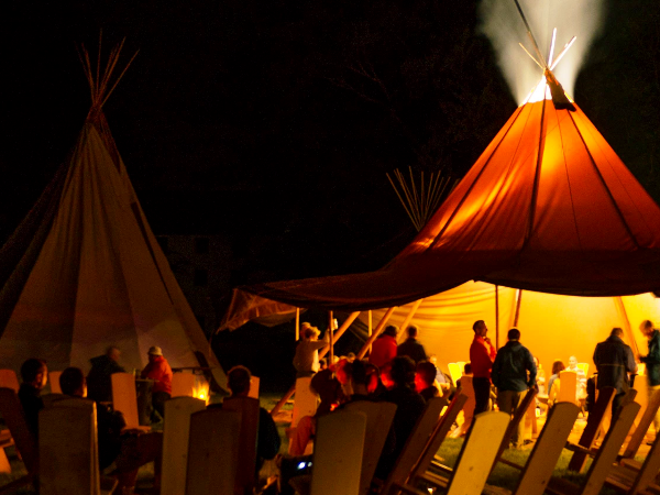 Tipi-Events und Tipibau-Workshops